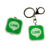 Porte-clés NFC NTAG213 personnalisable en acrylique tout-en-un pour l'identification d'accès d'entreprise, la gestion des présences et la gestion des installations