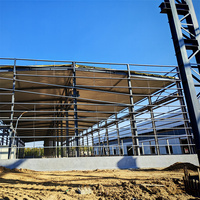 Structure en acier YuHui, hangar métallique et bâtiment préfabriqué, atelier/entrepôt en acier, design moderne, garantie de 5 ans