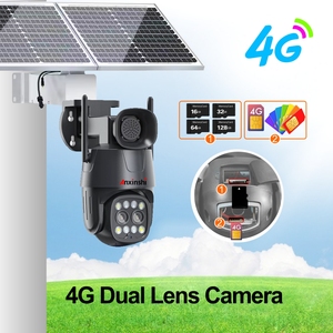Nuevo Sistema de Energía Solar <span class=keywords><strong>Camhipro</strong></span>, Kits de Cámaras Solares Inteligentes con Wifi, Sistema de Energía Solar de 8MP para Uso Doméstico - Product Image 6