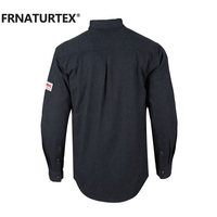 Chemises de travail FRC personnalisées en gros, vêtements de sécurité ignifuges, chemise de travail industrielle pour mécaniciens