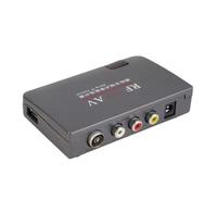 CE-Zertifizierter Koaxial-zu-Composite-Video-Adapter RF-zu-AV-Konverter für Alte CRT-Fernseher und CATV-Systeme
