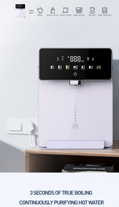 Machine de purification d'<span class=keywords><strong>eau</strong></span> RO électrique en plastique pour la maison, utilisation intelligente sur le comptoir, <span class=keywords><strong>eau</strong></span> chaude et froide - Product Image 5