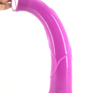 FAAK Factory Price 43 cm Super Long Big Horse Realistic Animal <b>Dildo</b> G-spot Stimulation Erotic Sex Toy for Women - Product Image 3