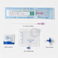 Cathéter urinaire vétérinaire pour chat, animal, 1,0x130 mm, stérilisé EO