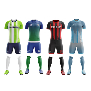 <span class=keywords><strong>Yido</strong></span> Maillot de football de haute qualité Design sublimé Maillots de football pour jeunes jaunes rayés personnalisés avec numéros - Product Image 4