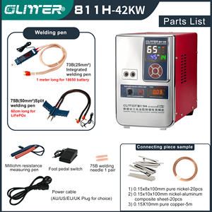 Long lanh 811H 42kw Lithium sắ<span class=keywords><strong>t</strong></span> điện pin nhôm để đồng pin <span class=keywords><strong>t</strong></span>ại chỗ thợ hàn cho sắ<span class=keywords><strong>t</strong></span> pin lithium với 75B thợ hàn bú<span class=keywords><strong>t</strong></span> - Product Image 6