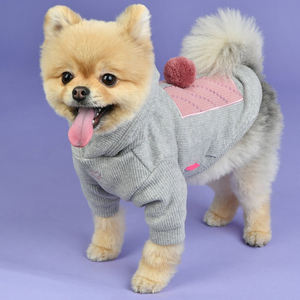 ملابس حيوانات أليفة بقلنسوة للقطط, ملابس حيوانات أليفة ناعمة ومريحة ، للبيع بالجملة ، مناسبة للكلاب الصغيرة <span class=keywords><strong>xxs</strong></span> - Product Image 6