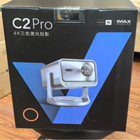 NOUVEAU C2 Pro 2600 lm 4K Mini projecteur laser intelligent Triple laser DLP Portable 4k UHD Tri-color Laser Beamer C2S C2 Ultra