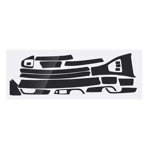 Carbon Fiber Sticker <b>Vinyl</b> <b>Decal</b> Trim 5D Glossy /3D Matte 15Pcs LHD for BMW E90 E92 E93 2005-2013 - Product Image 5