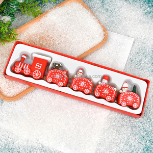 Adorno Navideño de Tren Mini Personalizado Hatty, Nuevo Diseño, Venta al por Mayor de Fábrica, Decoraciones Navideñas - Product Image 5