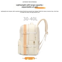 Sac à dos de voyage antivol grande capacité extensible, sac à main pour ordinateur portable, idéal pour les trajets quotidiens