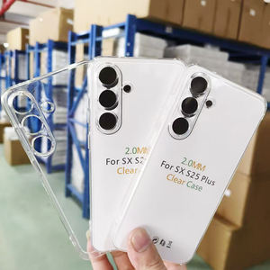 Coque de téléphone transparente en TPU de 2 mm pour Samsung Galaxy S26 Ultra S26 Edge S26 Plus S25, protection antichoc transparente - Product Image 5