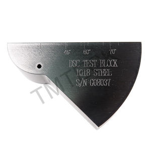 TMTECK AWS Typ <span class=keywords><strong>DSC</strong></span> Kalibrierung block 1018 Stahl für Winkels trahl wandler - Product Image 2