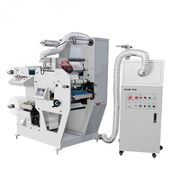 Machine d'impression flexographique couleur RTRY-420 modèle 1 avec UV et Corona