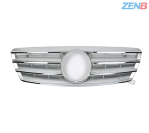 Calandre avant pour Mercedes-Benz Classe C W203 2000-2006, nouvelle calandre de remplacement avec garantie d'un an - Product Image 2