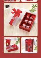 Boîte à chocolat magnétique fantaisie en feuille d'or carrée noire mate créative pour les cadeaux de fête, fabriquée à partir de matériaux recyclés
