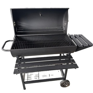 Outdoor Barbecue Oil Drum <strong>Charcoal</strong> Bbq Double Cooking Area Barrel <strong>Grill</strong> <strong>Charcoal</strong> Bbq Smoker <strong>Grill</strong> - Product Image 2