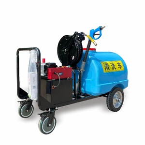 High Pressure Cleaner 100 Gal Water Tank 6 Hp Diesel Powered Adjustable Pressure Commercial Outdoor Cleaning Machine - Product Image 1