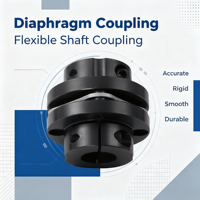 Accouplement élastique SFS avec diaphragmes en acier, couple élevé, compensation de décalage, conception non standard, personnalisable OEM