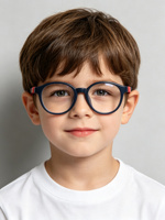Lunettes TR90 pour enfants, monture ronde, flexibles et durables, lunettes optiques pour enfants, garçons et filles, 8 couleurs
