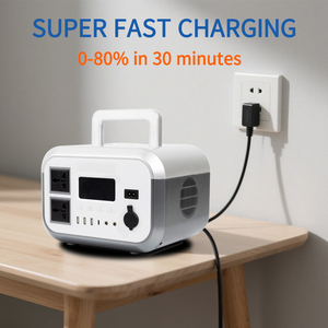 Dung lượng cao 220V/600W lưu trữ năng lượng di động cung cấp điện cao chu kỳ pin bên ngoài cho cắm trại ngoài trời - Product Image 6