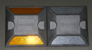 Hot bán ngầm vỉa hè lớn lên vỉa hè đánh dấu Mèo Mắt phản xạ vỏ nhôm + PC phản xạ đường đinh tán - Product Image 3