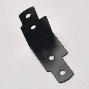 Soporte de hierro negro para estantes, conector de hardware de ángulo recto de 90 grados, duradero para cajas y bolsas de madera - Product Image 2