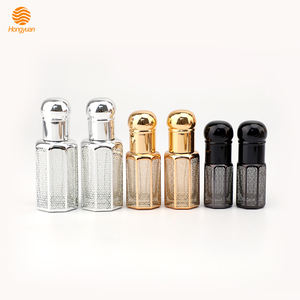 Mini botella Attar de lujo, espray único, 3ml, 6ml, 12ml, botellas de vidrio enrolladas, botella de Perfume de vidrio con cuello de rosca con caja - Product Image 2