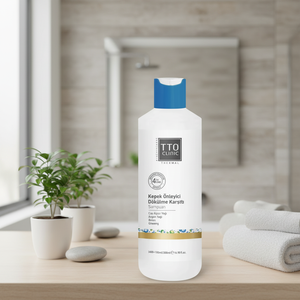 Champú de Aceite de Árbol de Té Orgánico Concentrado TTO Clinic 500ml, Anticaspa, Anticaída, Antifrizz, Suavizante, Antirrotura - Product Image 3