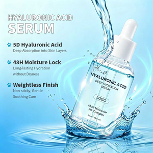 Suero Facial OEM con Vitamina C Pura y Ácido Hialurónico, Blanqueador, Iluminador, Refrescante, Revitalizante, Aumenta la Luminosidad, Reduce <span class=keywords><strong>Manchas</strong></span> Oscuras - Product Image 1