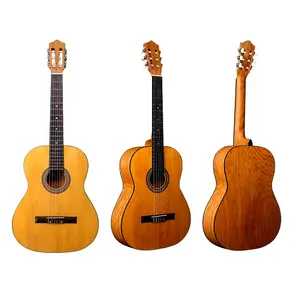 Wholesale Musical Instrument Guitar 39 Inch Spruce And ASH Wood Classic Guitar