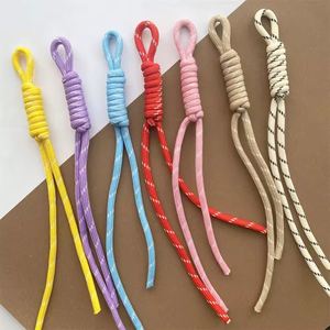 Hot Sales Fashionable Handcrafted Braided <b>Lanyard</b> Carabiner Keychain Kettle Rope Bag Hanging Mobile Phone Strap - Product Image 1