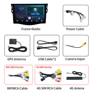 9 ''GPS Navigation Android Lecteur Multimédia Carplay Écran Tactile <span class=keywords><strong>Autoradio</strong></span> pour <span class=keywords><strong>Toyota</strong></span> <span class=keywords><strong>RAV4</strong></span> 2006 <span class=keywords><strong>2007</strong></span> 2008 2009 2010 2011 2012 - Product Image 3