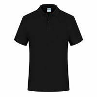 Polo PL01 à manches courtes, pull-over, vêtements de travail, logo personnalisé, publicité, col rabattu, t-shirt imprimé, texte, polyester/nylon