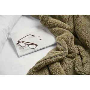 Manta VINGA Maine de forro polar reciclado, merchandising sostenible - Product Image 3