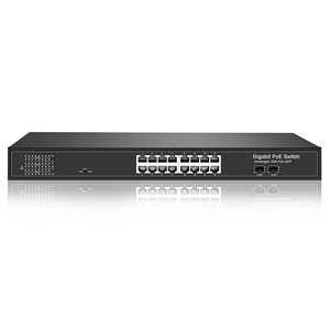 <span class=keywords><strong>16</strong></span> Cổng 10/100/1000M PoE + 2 1Gbe SFP Gigabit Ethernet Công Tắc PoE <span class=keywords><strong>16</strong></span> Cổng 300W Không Quản Lý Cho Camera <span class=keywords><strong>IP</strong></span> - Product Image 1