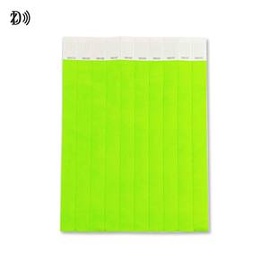 방수 13.56MHz 1K RFID 종이 팔찌 사용자 정의 인쇄 일회용 Tyvek FM11RF08 RFID 팔찌 - Product Image 2