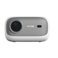 Le plus récent projecteur hy700 L009AQ réel Full HD Dlp Android Smart WIFI 3D mise au point automatique 4K 1080p batterie Home Cinema Beamer