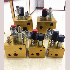 Caja de Válvulas Hidráulicas EF 02 EF 03 ET 02 ET 03, Válvula de Control de Tres Vías para Sistema de Elevación de Montacargas - Product Image 2