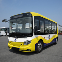 Tenglong Nouveau Mini-Bus Urbain Électrique 11-20 Places Conduite à Gauche Euro 6 Transmission Automatique Plancher Bas Navette Urbaine