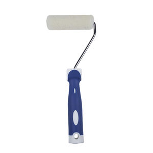 QIXI 4 "100% ミディアムパイルモヘアペイントローラー、光沢のあるサテンと木の汚れが木と金属の表面にドアパネルと床に - Product Image 6