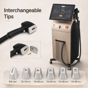 Appareil professionnel d'épilation au laser à 3 longueurs d'onde 755nm 808nm 1064nm, outil de traitement de la peau au laser diode - Product Image 4