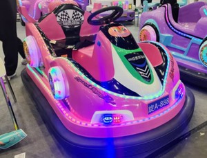 Coche de Choque Eléctrico con Luces LED RGB, Juguete Montable con Temática de <span class=keywords><strong>Vuelo</strong></span> para Mercado Nocturno y Parque - Product Image 6