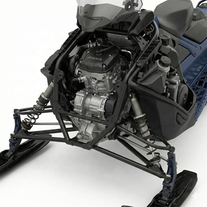 สโนว์โมบิลแก๊สกำลังสูง 300 ซีซี สำหรับหิมะหนา ขับเคลื่อนบนภูเขา สำหรับผู้ใหญ่ กีฬาฤดูหนาว - Product Image 6