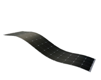 Panneau solaire flexible 520W pour balcon, transparent, design Plug and Play en option, pour système énergétique domestique d'appartement européen