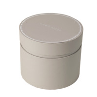 Boîte en papier tube recyclable, boîte en papier personnalisée exquise spot uv cadeau boîte cylindrique boîte en carton avec couvercle
