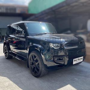 Kit de cuerpo completo 007 Bond Edition Black Knight para <span class=keywords><strong>Land</strong></span> <span class=keywords><strong>Rover</strong></span> L663 New <span class=keywords><strong>Defender</strong></span> 90/110/130 Black Knight parachoques trasero delantero luz trasera - Product Image 3