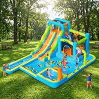 Château gonflable commercial FBSPORT, aire de jeux extérieure pour enfants, toboggan, aire de jeux gonflable, château gonflable pour enfants