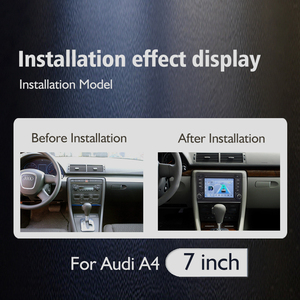 7 inch 2Din <span class=keywords><strong>Android</strong></span> đài phát thanh xe GPS navigation Carplay được xây dựng trong Wifi Hi-Res âm thanh Bảng điều khiển gắn kết cho Audi A4 (2000-2008) 1-năm - Product Image 3