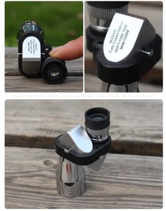 منظار أحادي محمول صغير بتكبير 8-20 مرة مع حامل لمشاهدة الطيور والصيد في الهواء الطلق - Product Image 6